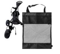 Borsa da golf da uomo - Borsa portaoggetti in rete con chiusura sicura | Rete organizer universale per golf cart accessori per golfisti, borsa leggera e resistente per mazze da golf, palline e oggetti