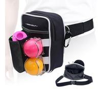 Borsa da Golf da Vita Impermeabile Fanny Pack per Palline da Golf e Tee | Porta Palline E Tee per Uomo Donna Bambino Golfisti Outdoor Campo Pratica Putting Green Viaggio