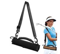 Borsa da golf leggera, borsa da golf, pratica borsa per mazze da golf, borsa da viaggio in pelle, piccola resistente all'usura, porta 3-6 bastoncini, borsa da trasporto per golf leggera