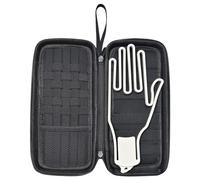 Borsa da golf per guanti, custodia rigida protettiva per guanti, custodia con scomparti per riporre oggetti attaccabili e guanti, per uomini e donne, accessorio da golf per giocatori di golf,