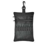 Borsa da golf - Tasche con chiusura lampo con clip per attrezzature, organizer da 20 x 14 cm, supporto da tasca per accessori da golf per adulti, amanti e amici | professionisti principianti Passi