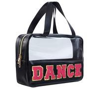 Borsa da infermiera essenziale per la scuola infermieristica borsa per assistente medico borsa trasparente portatile da toilette in ciniglia lettera infermieri regali per donne sacchetto clinico per