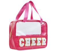 Borsa da infermiera essenziale per la scuola infermieristica borsa per assistente medico borsa trasparente portatile da toilette in ciniglia lettera infermieri regali per donne sacchetto clinico per
