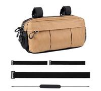 Borsa da manubrio - 26 x 8,5 x 8,5 cm, grande capacità, impermeabile, accessori da ciclismo professionali, custodia per biciclette per equitazione, fitness, allenamento, pendolarismo, mountain bike
