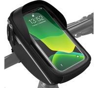 Borsa da Manubrio Bici con Supporto Smartphone Impermeabile 0,65L Riflettente