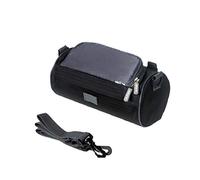 Borsa da manubrio della bicicletta, borsa da bicicletta anteriore impermeabile Borsa da mountain bike con touchscreen trasparente e tracolla rimovibile per bici da strada Mountain bike Moto
