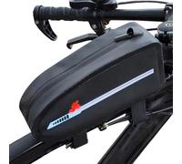 Borsa da manubrio, impermeabile, di grande capacità, per bicicletta, resistente alle intemperie, antiscivolo, leggera, per ciclismo su strada, pendolarismo