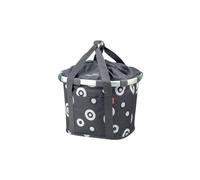 Borsa da manubrio klickfix bikebasket grey bubbles