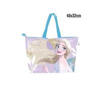 BORSA DA MARE DI ELSA PER DONNA E BAMBINA SHOPPING BAG FROZEN DISNEY