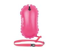 Borsa da nuoto a forma di boa con design a bolle per acqua libera. Attrezzature per l'allenamento del nuoto ad alta visibilità per lago, fiume, piscina, kayak e nuotatori