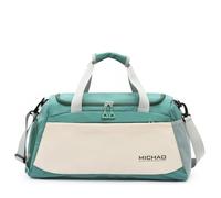 Borsa da nuoto da donna, palestra, borsa sportiva grande, borsa sportiva da donna, borsa da viaggio, borsa sportiva, borsa da fitness, 52 x 24 x 27, Weekende, ospedale, XL, verde, Borsa fitness