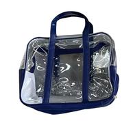 Borsa da nuoto per articoli da toeletta borsa portatile per scarpe da bagno occhiali da bagno borsa da spiaggia borse per donne Tote, Marina Militare, Taglia unica