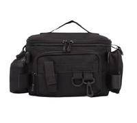 Borsa Da - Pacchetto Di Cintura Da All'aperto | Borsa Da Trasporto Impermeabile Con Più Tasche, Borsa Da Canna Da Multifunzionale Forniture Per Attrezzature Da Portatile, Nero