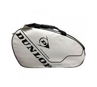 Borsa Da Padel Dunlop Tour Intro Carbon Pro White And Black Bianco