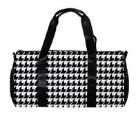 Borsa da palestra, borsa da palestra da uomo, borsa da allenamento, borsa per il weekender notturno, borsa moderna con foglie di banana con piante tropicali, Motivo 4247, 45x23x23cm(17.7x9x9in)