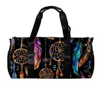 Borsa da palestra, borsa da palestra da uomo, borsa da palestra da donna, borsa per la notte, mandala etnico colorato, Motivo 675, 45x23x23cm(17.7x9x9in)