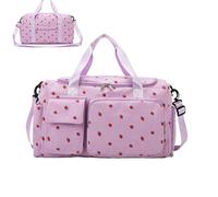 Borsa da Palestra - Borsa da Pista di Grande Capacità con Scomparto Scarpe | Duffle da Palestra per Le Donne con Tasca Bagnata | Pulsante da Viaggio resistente all'acqua | Duffel de gymnas