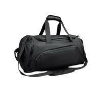 Borsa da palestra Borsa da viaggio di grande capacità Borsa da fitness alla moda Zaino casual Borsa per la notte Borsa per i fine settimana per tutti i giorni, Nero