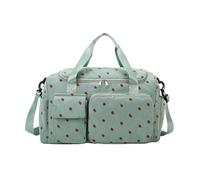 Borsa da palestra - Borsa da viaggio | impermeabile | Ventilated Sports Carrier with Shoes Compartment | Heavy Duty Fitness Tote | Light Travel Companion | Oxford Fitness Backpack for Yoga Cam, verde