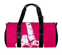 Borsa da palestra, borsone, borsa da allenamento, borsa per la notte, alla moda con stelle al neon, Motivo 845, 45x23x23cm(17.7x9x9in)