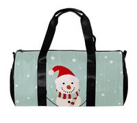 Borsa da palestra, borsone per uomo, donna, borsa da palestra, yoga, sport, palestra, borsa da palestra, motivo sirena viola con squame dorate, Motivo 3682, 45x23x23cm(17.7x9x9in)