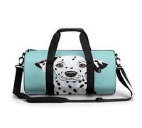 Borsa da palestra, borsone per uomo e donna, con stampa dalmata, articolo personale, borsa da allenamento, borsa da palestra leggera per viaggi, sport, fitness