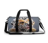 Borsa da palestra, borsone per uomo e donna, con stampa dalmata, articolo personale, borsa da allenamento, borsa da palestra leggera per viaggi, sport, fitness