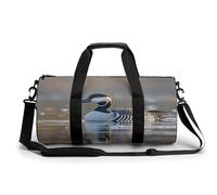 Borsa da palestra, borsone per uomo e donna, modello Wild Goose by The Bridge, con stampa personalizzata, borsa da allenamento leggera, borsa da palestra per viaggi, sport e fitness.
