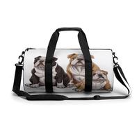 Borsa da palestra, borsone per uomo e donna, stampa Bulldog inglesi, articolo personale, borsa da allenamento, borsa da palestra leggera per viaggi, sport, fitness