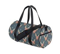 Borsa da palestra Borsone sportivo Borsa da weekend Tote Alce Cervo Carino Autunno Giorno del Ringraziamento Borsa da allenamento da viaggio Zaino a tracolla per donna Uomo