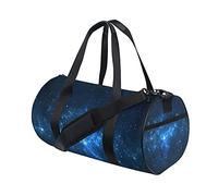 Borsa da palestra Borsone sportivo Borsa da weekend Tote Blue Stars Clouds Nebula Borsa da allenamento da viaggio Zaino a tracolla per donna uomo