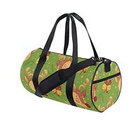 Borsa da palestra Borsone sportivo Borsa da weekend Tote Carino Alce Cervo Campane Verde Natale Capodanno Inverno Primavera Viaggio Allenamento Borsa Zaino a tracolla per Donna Uomo