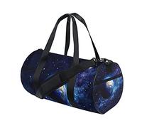 Borsa da palestra Borsone sportivo Borsa da weekend Tote Pianeta Terra Nebulosa Borsa da allenamento per viaggi spaziali Zaino a tracolla per donna Uomo