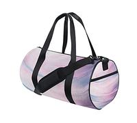 Borsa da palestra Borsone sportivo Borsa da weekend Tote Piuma Bohémien Vintage a righe Astratte Rosa Borsa da allenamento da viaggio Zaino a tracolla per donna Uomo