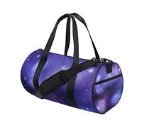Borsa da palestra Borsone sportivo Borsa da weekend Tote Star Nebula Galaxy Borsa da allenamento da viaggio viola blu Zaino a tracolla per donna uomo