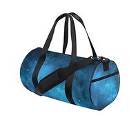 Borsa da palestra Borsone sportivo Borsa da weekend Tote Stars Blue Nebula Borsa da allenamento da viaggio Zaino a tracolla per donna uomo