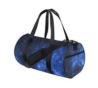 Borsa da palestra Borsone sportivo Borsa da weekend Tote Stars Blue Nebula Galaxy Borsa da allenamento da viaggio Zaino a tracolla per donna uomo