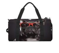 Borsa da palestra con bulldog francese, borsa da palestra per donne e uomini, zaino da palestra con scomparto per scarpe, borsa da palestra riutilizzabile, mini borsa da palestra, bulldog francese
