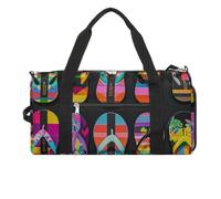 Borsa da palestra con infradito, per uomo e donna, impermeabile, grande borsa da viaggio per allenamento