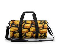 Borsa da palestra con pane di mais, grande, leggera, da viaggio, Stile:, 17.7in/9in/9in