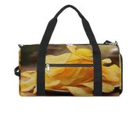 Borsa da palestra con patatine fritte, unisex, impermeabile, da viaggio, leggera, per viaggi, sport, colore bianco, taglia unica