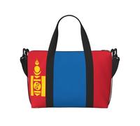 Borsa da palestra con stampa bandiera mongola borsa a tracolla borsa da viaggio per fine settimana adatta per viaggi di lavoro
