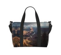 Borsa da palestra con stampa Grand Canyon da donna, borsa per la notte, borsa per oggetti personali, borsa a tracolla per donne e uomini, taglia unica