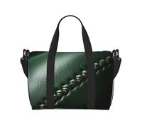 Borsa da palestra con stampa ravvicinata in pizzo da baseball, borsa da donna, borsa per la notte, borsa per oggetti personali, borsa a tracolla per donne e uomini, nero, Taglia unica