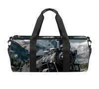 Borsa da palestra da donna, borsa da palestra da uomo, borsa da palestra da donna, borsone da viaggio per aereo, festa della mamma, cuore rosa, Motivo 4905, 45x23x23cm(17.7x9x9in)
