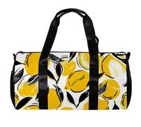 Borsa da palestra da donna, borsa sportiva, borsone da palestra, borsa da allenamento fitness, borsa da ballo, paesaggio francese con campo di lavanda, Fantasia 1372, 45x23x23cm(17.7x9x9in)