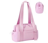 Borsa da palestra da donna, impermeabile, borsa da palestra, tappetino da yoga, borsa multiuso da viaggio, borsa da viaggio da donna, borsone sportivo portatile per bottiglie, articoli da toeletta e