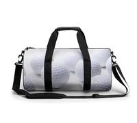 Borsa da palestra da viaggio per palline da golf multiple per donne e uomini borsa da viaggio cilindrica borsa da allenamento sportiva con tracolla