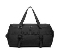 Borsa da palestra e da viaggio da uomo impermeabile di grande capacità da 60 litri con scomparto separato for scarpe, borsa da notte for il fine settimana (marrone classico)(Green)
