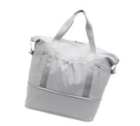 Borsa da palestra funzionale Borse da viaggio Borsa a tracolla espandibile Separazione asciutta Bagnato Spazioso Accessori sportivi Organizzatori Bagagli sportivi leggeri, grigio, Bellezza di massa